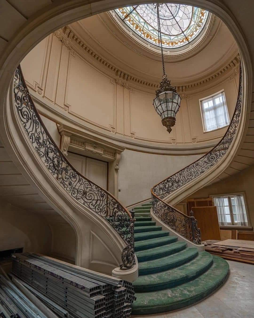 What Made Staircases in Abandoned Mansions So Breathtaking