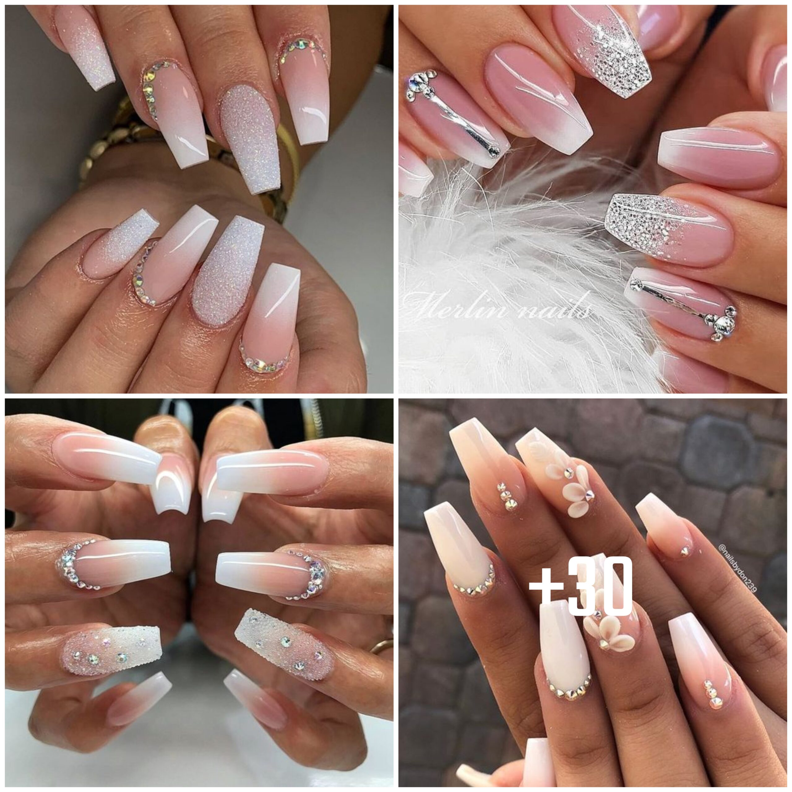 Gorgeous Bride Nail Inspiration: Elevate Your Wedding Look