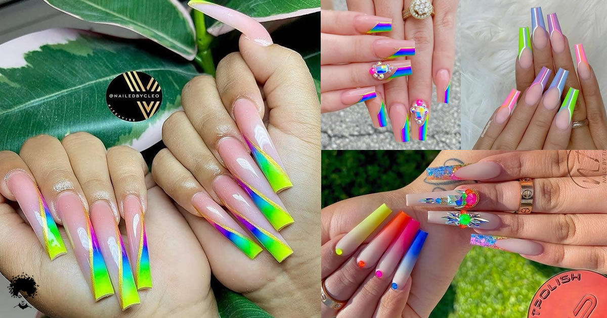 Stylish Carry The Rainbow On Your Fingers With These Nail Art Models