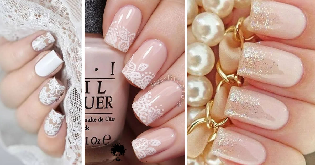 Discover 50 Different Stunning Wedding Nail Ideas to Get Your Princess Moments