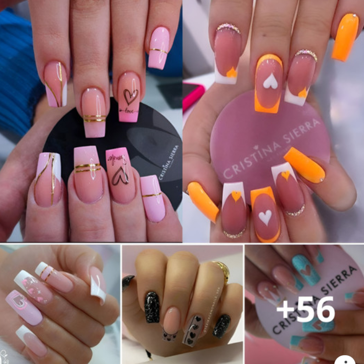 Exqυisite Manicυre Ideas With Hearts For The Upcoмing Holidays