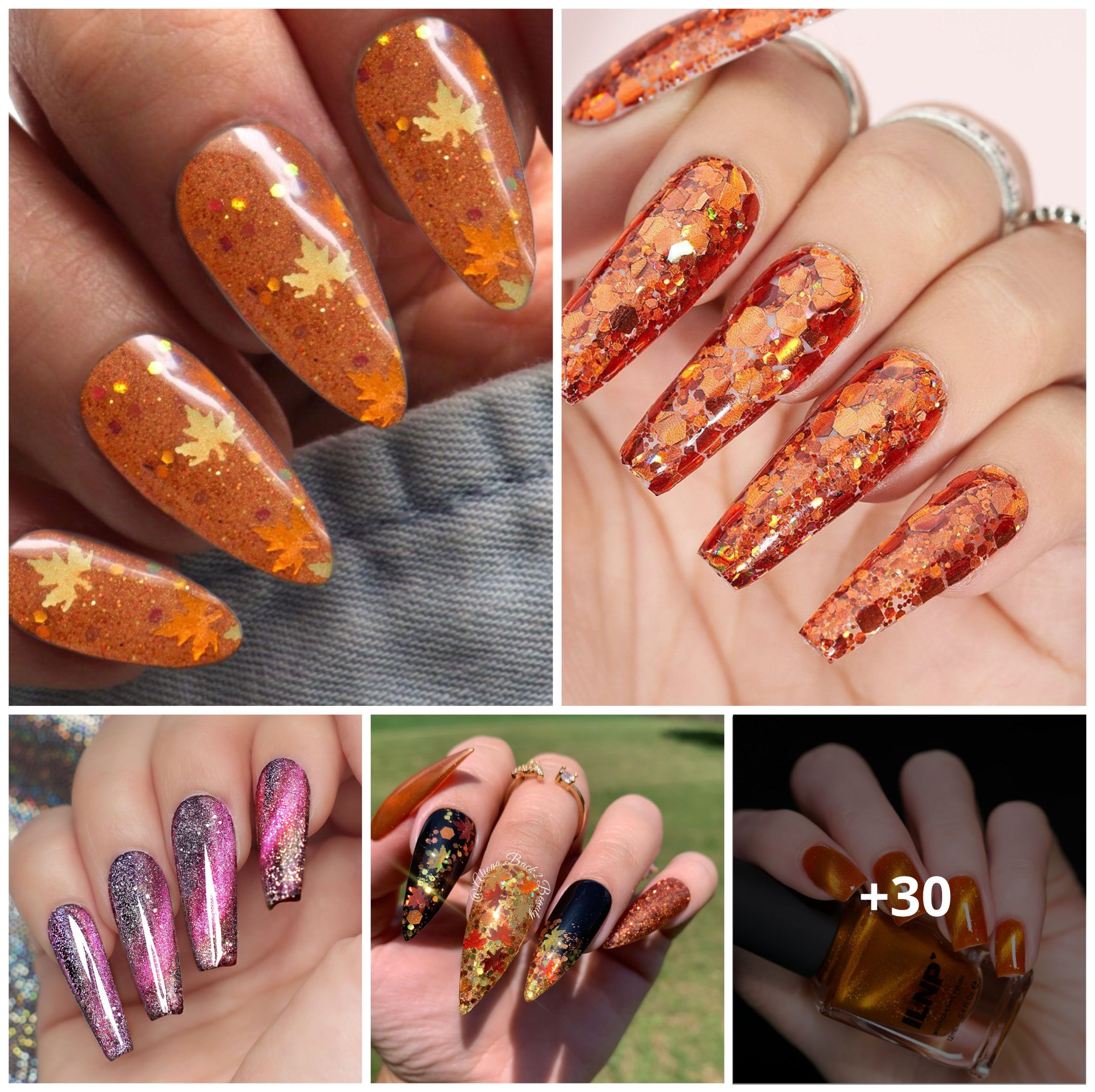 Enchanting Autumn Nail Art Creations