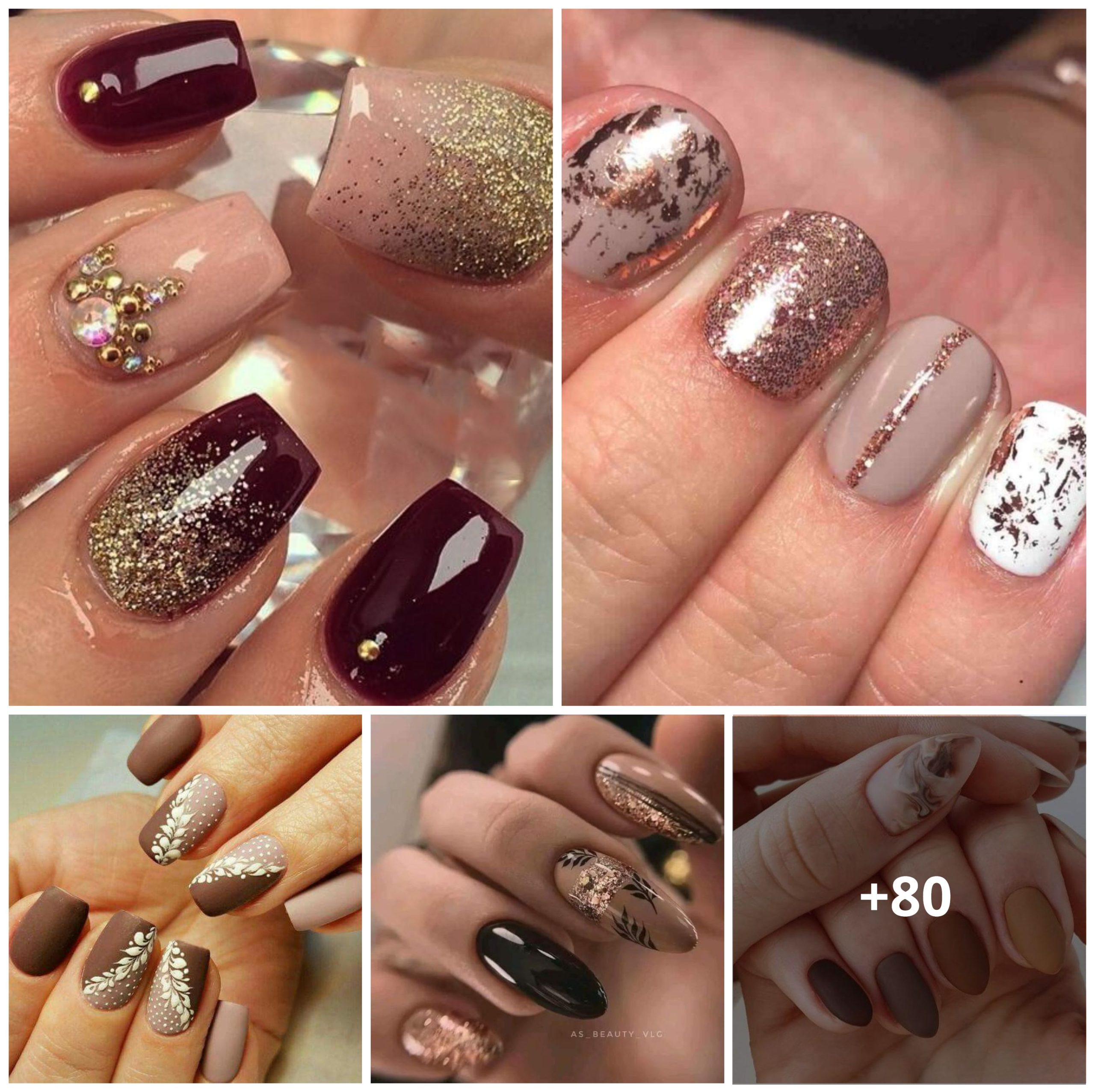 Fall Nail Ideas 【85 Glamorous Designs】 【Best of 2024】