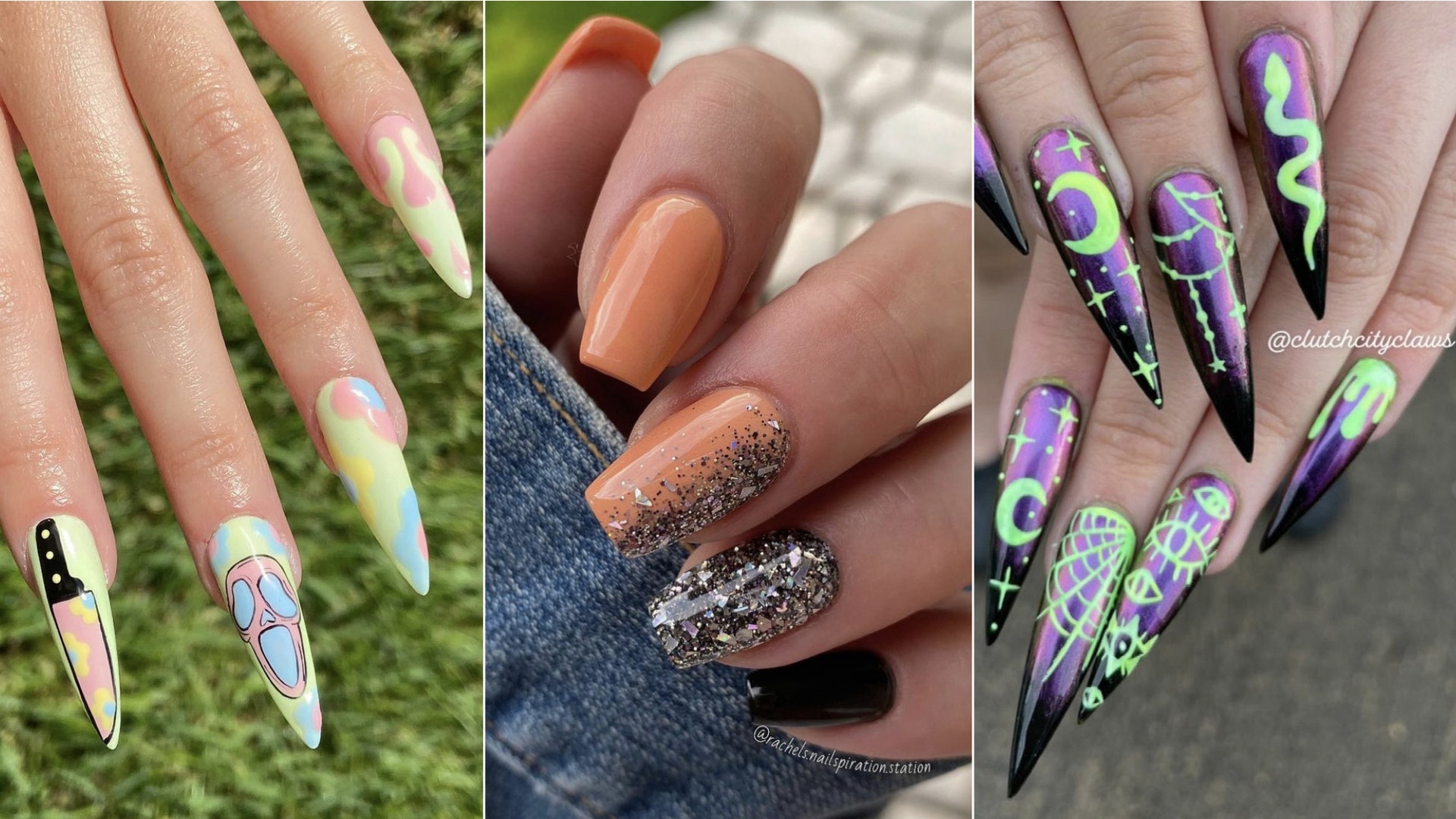 57 Ideas for Halloween Nails That Are Scary-Good