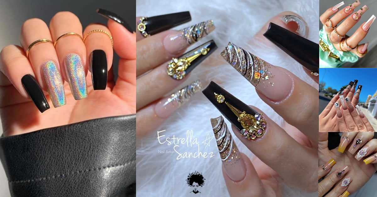 Long Nail Art Designs That Attract Attention With Their Elegances in 2021