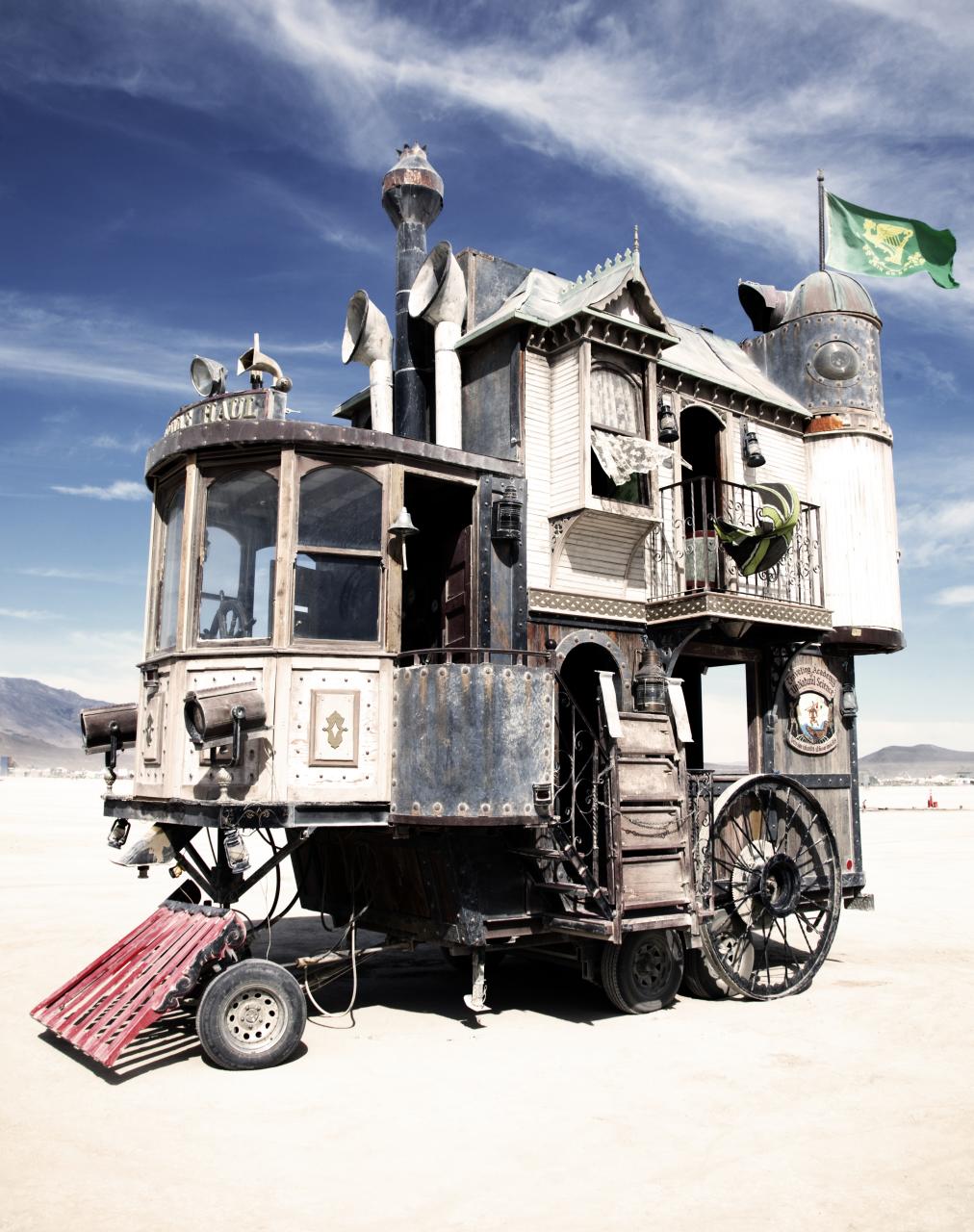 The Neverwas Haul Victorian House on Wheels