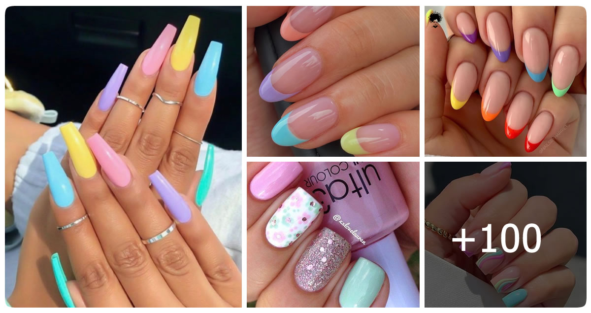 Pastel French Manicure: Colors You Should Try For The Softest Look In The Spring!