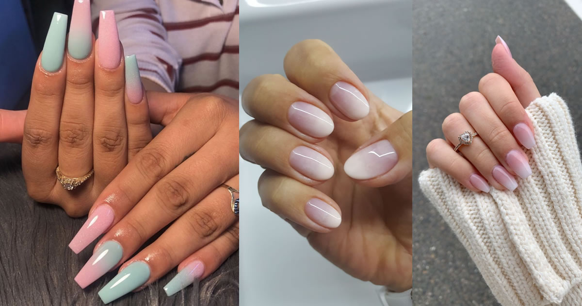 Powder Pink Nails: Many Ideas With Shades And Decorations