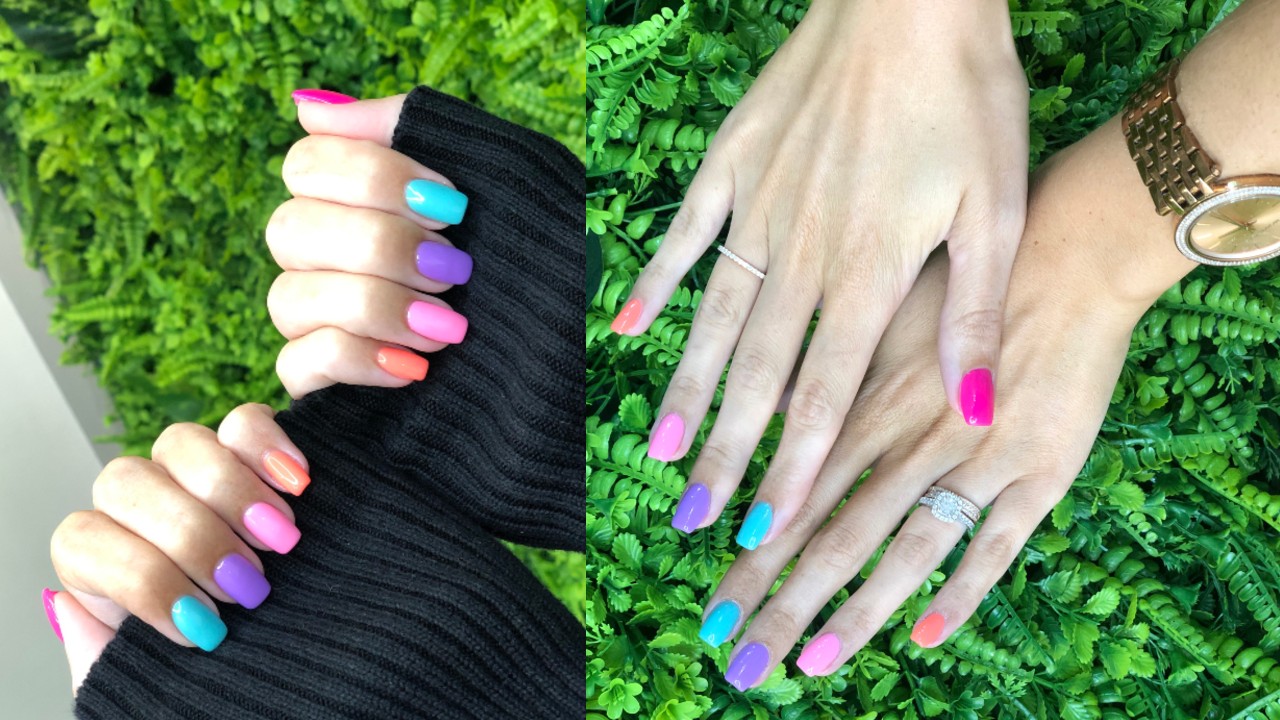 Fabulous Multicolored Nails Summer In Season 2022