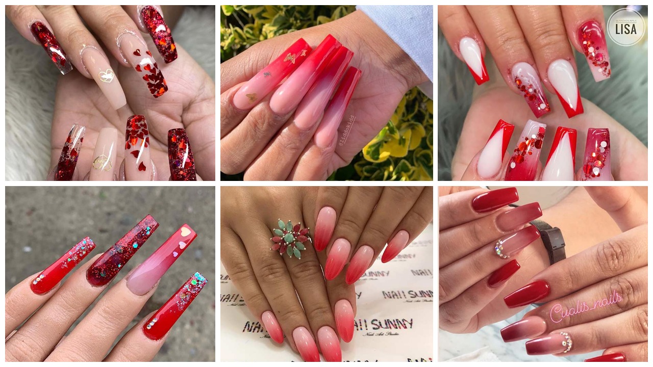 Check Out These Stunning Red Ombre Nail Art Ideas And Designs For Inspiration