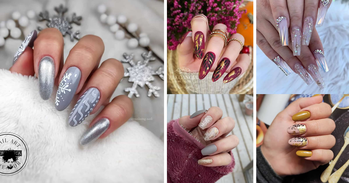 Top 38 Amazing Winter Nail Design Ideas 2022 (Simple & Extravagant )