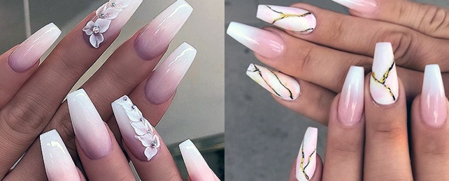 Top 50 Best White Ombre Nails for Women – Simple Classy Designs