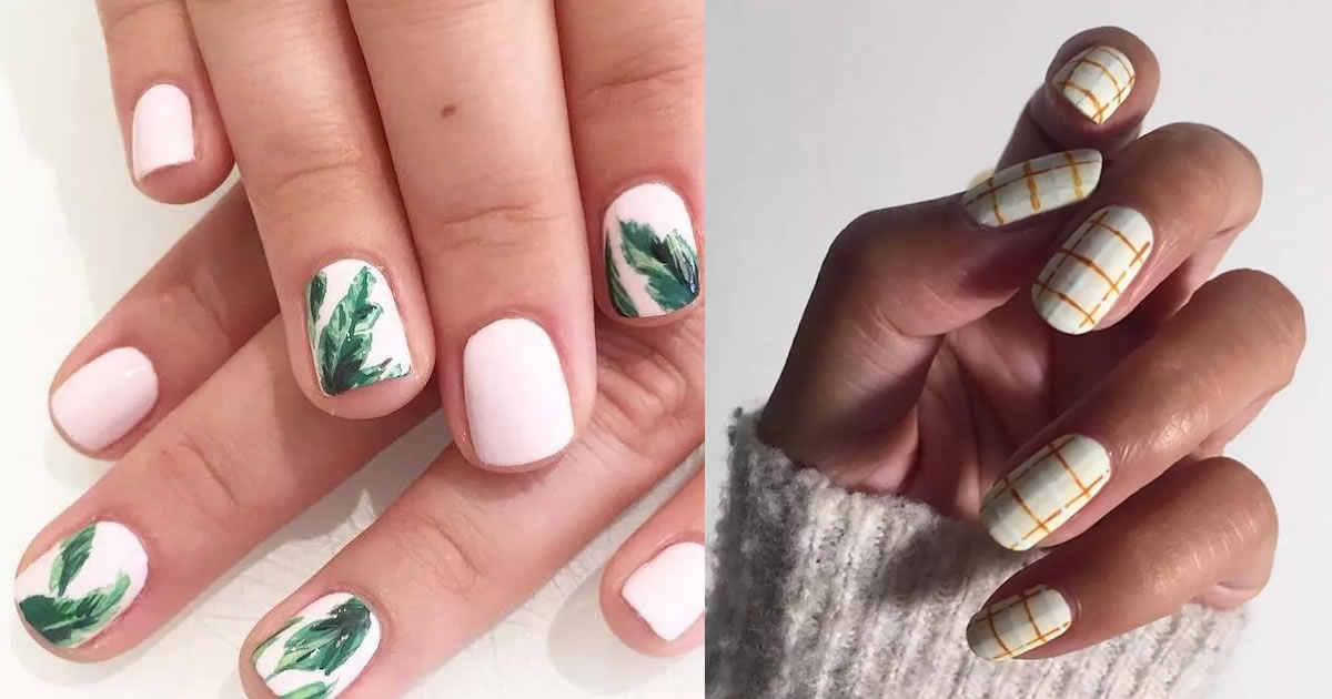 We are Really Into These 27 Nail Designs for Short Nails