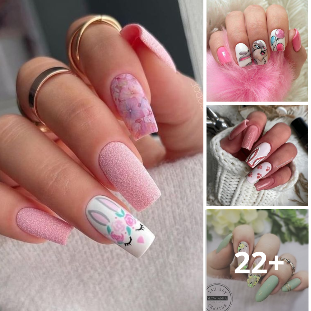 50+ Adorable Bunny-Inspired Nail Art Ideas for the Easter Holiday