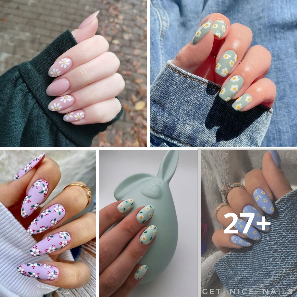 30 Effortless Daisy Nail Art Ideas for Everyone to Embrace