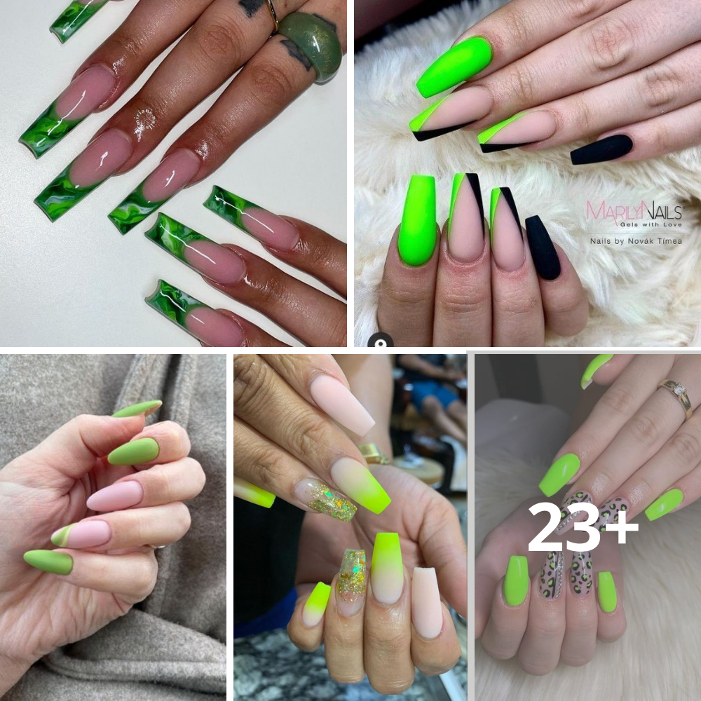 Enter the woɾƖd of Lime Green Nail Aɾt ɑnd get ɾeady To shine like neʋeɾ befoɾe!