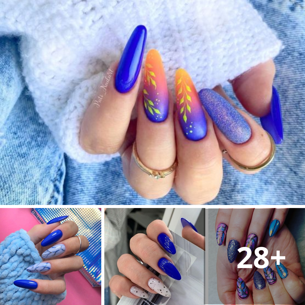 50+ Fabulous Blue Nail Art Inspirations