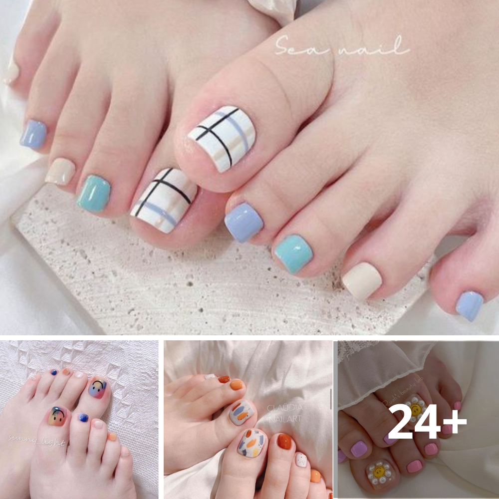 24+ Stunning Toenail Designs for the Summer Season