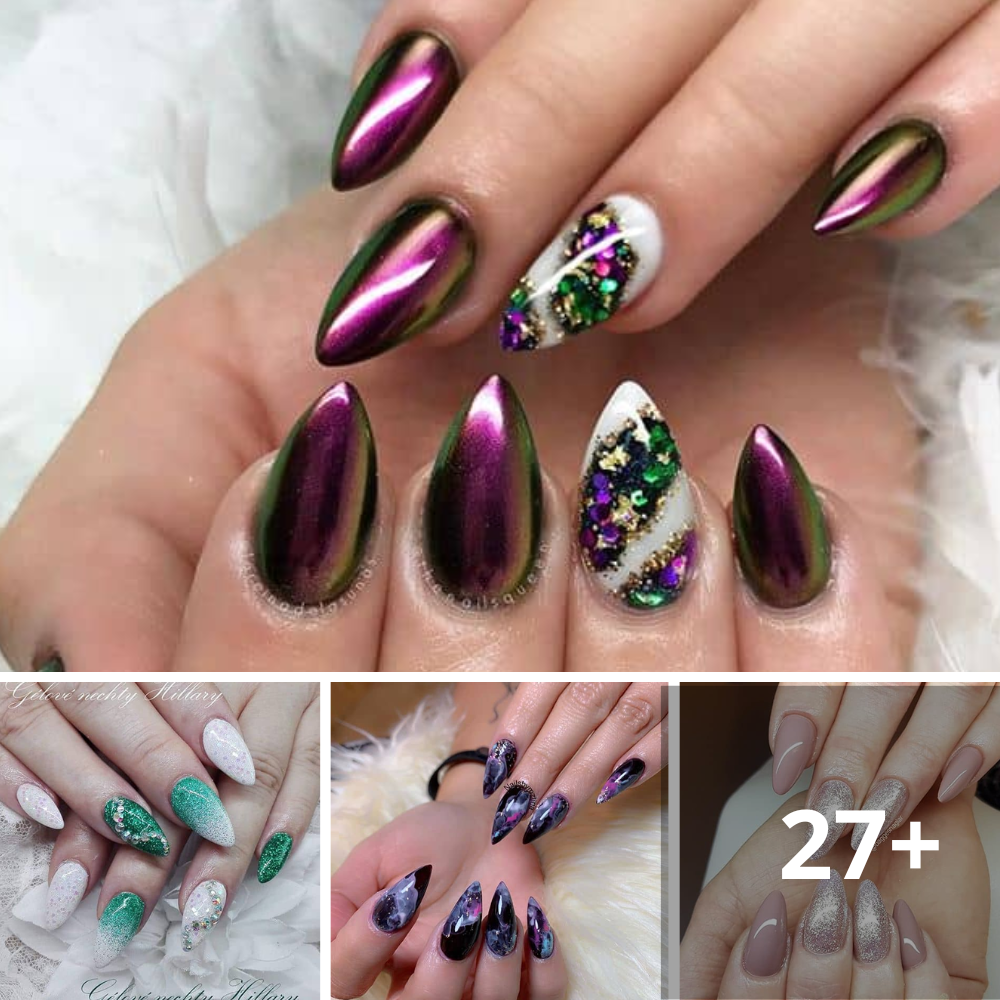 34 Gorgeous Mountain Peak Nails For Charming Giɾls