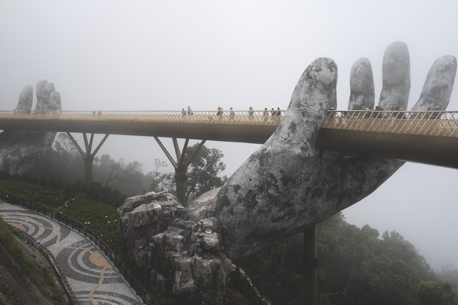 Vietnam’s Golden Bridge, A Gateway to the Gods