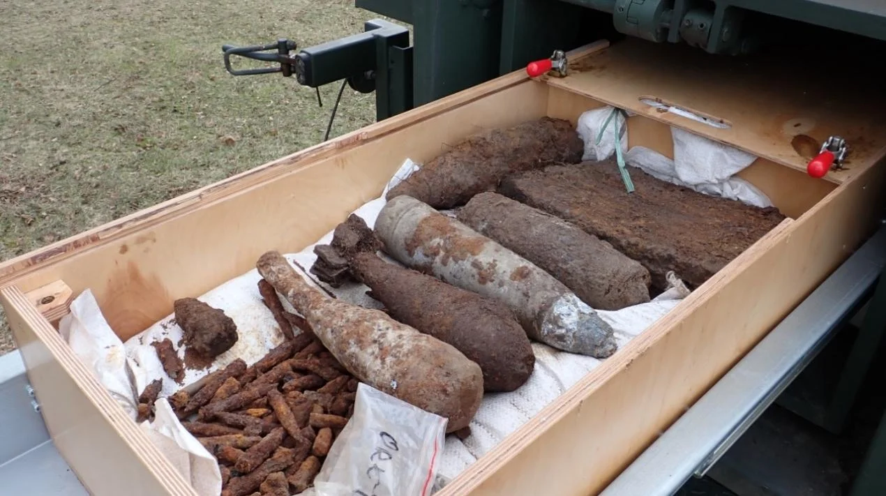 Mine clearance on Westerplatte Peninsula reveals 4,700 WWII explosives and artifacts