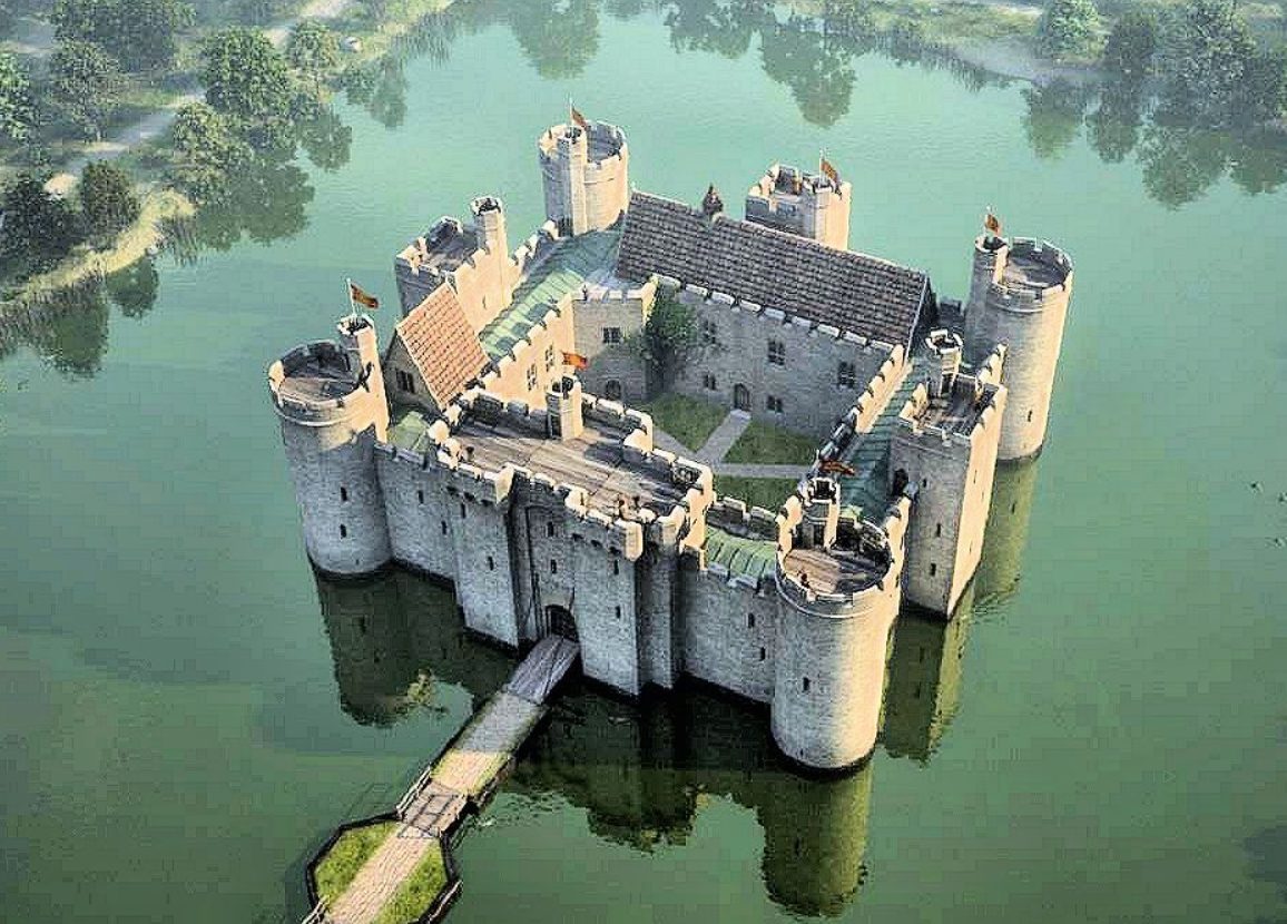 Bodiam Castle: Medieval Grandeur in East SusSєx