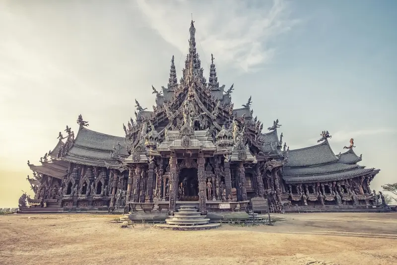 Sanctuary of Truth, Thailand’s Wooden Temple