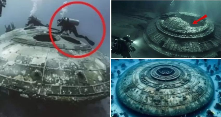 “Scientists uncover UFO base in the largest strait near Bermuda’s mysterious ‘Devil’s Triangle.'”