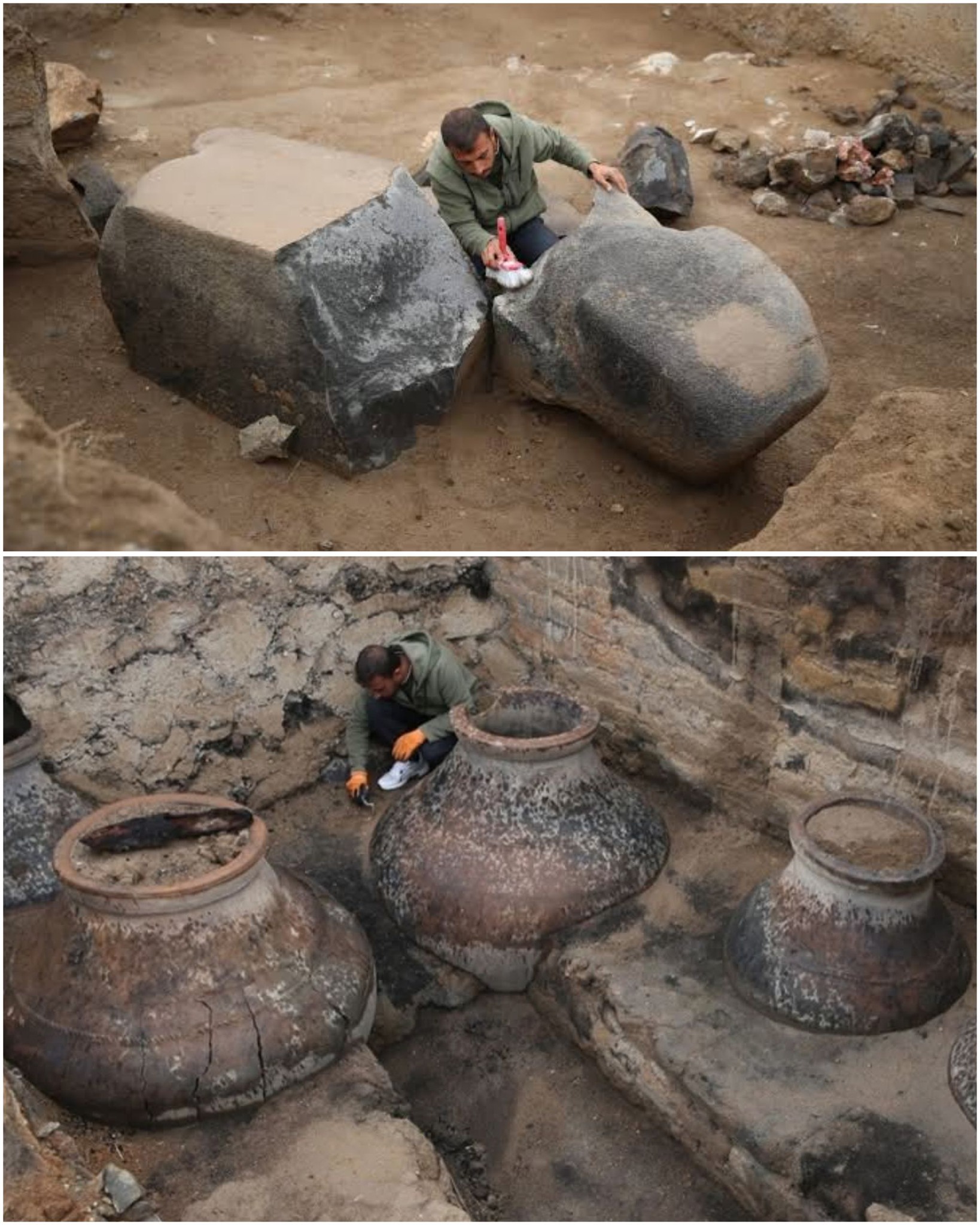 Monumental Basalt Statue from Urartian Period Uncovered in Türkiye