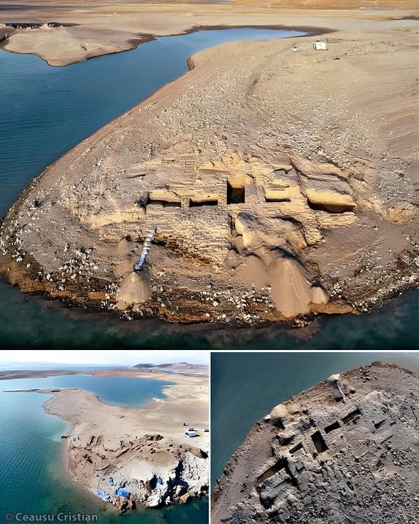 A 3,400-year-old city in Iraq emerges from underwater after an extreme drought