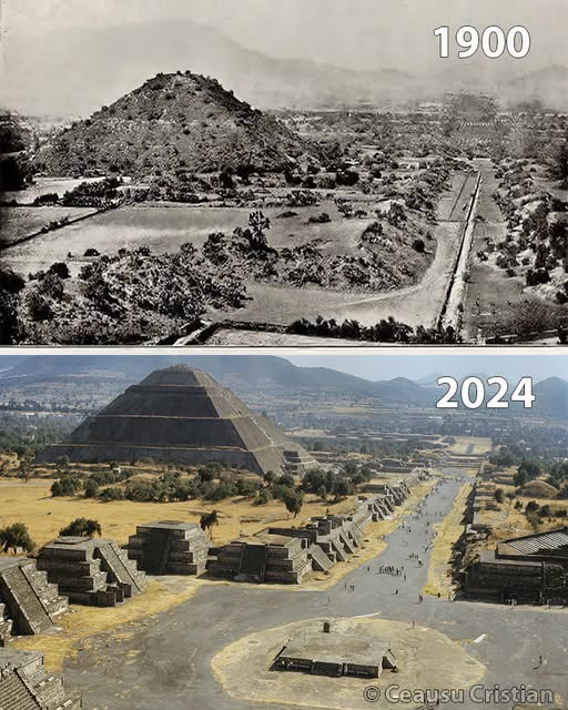 The transformation of Teotihuacan, Mexico