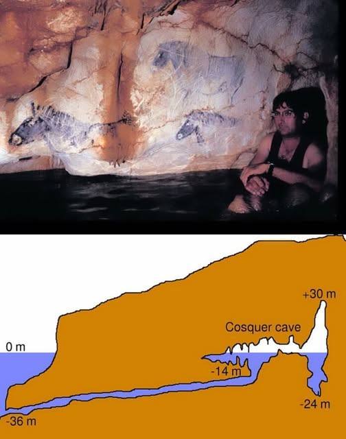 The Paleolithic Mysteries of the Underwater ‘Cosquer Cave’ in France