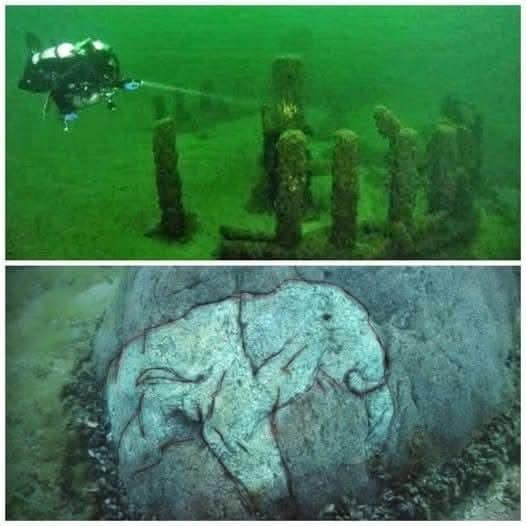 Mysterious 9,000-Year-Old ‘Stonehenge’ Found Under Lake Michigan