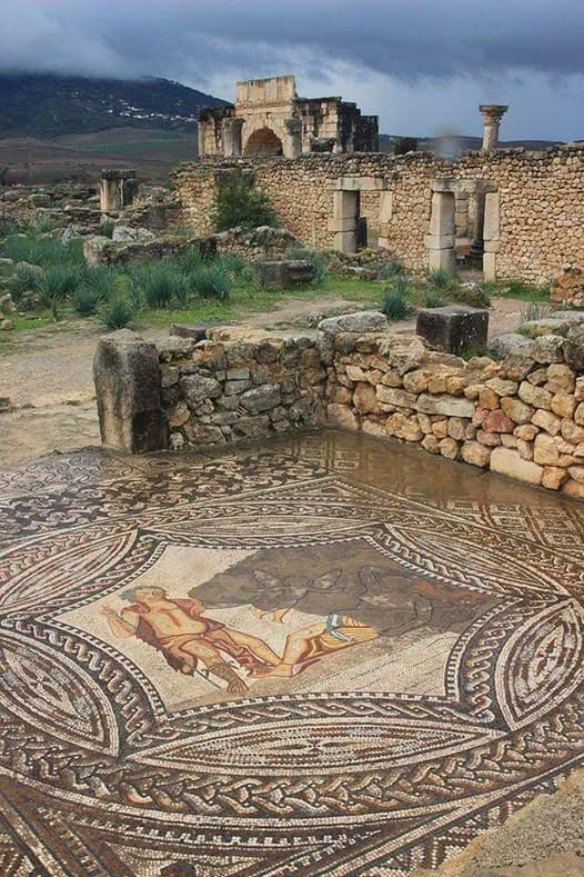 The archaeological site of Volubilis in Morocco: An ancient roman world heritage site