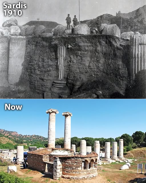 The Temple of Artemis in Sardes.