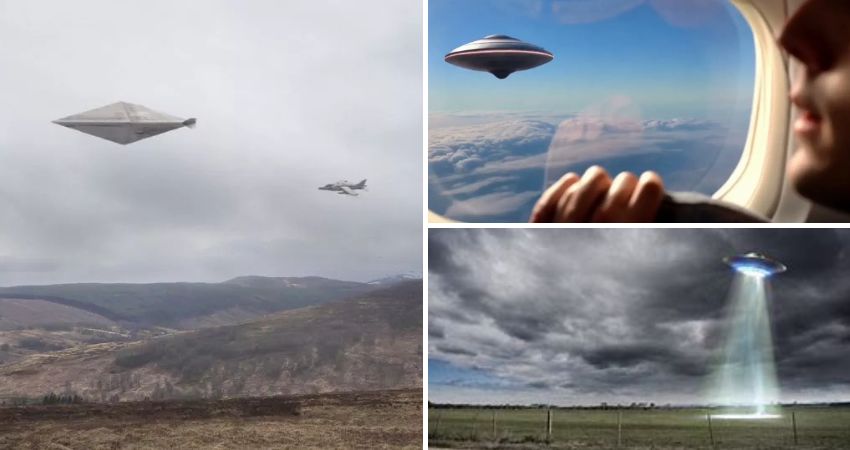 Strange Footage Shows Plane Pᴀssenger’s Surprising Encounter with a Mysterious Object.