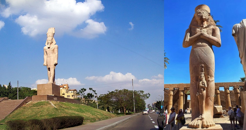 The Statue of Ramses II