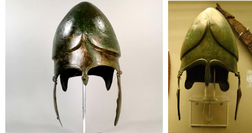 Thracian helmet from 4th century AD, Bulgaria