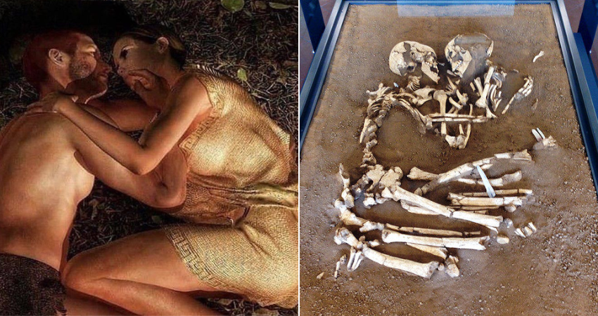 The Lovers of Valdaro: for 6,000 years, a pair of skeletons had been locked in an eternal embrace