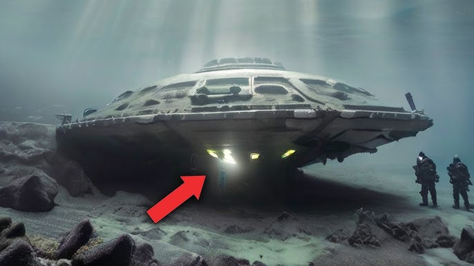 New discovery: UFO base found by researchers in the largest strait near the bermuda triangle