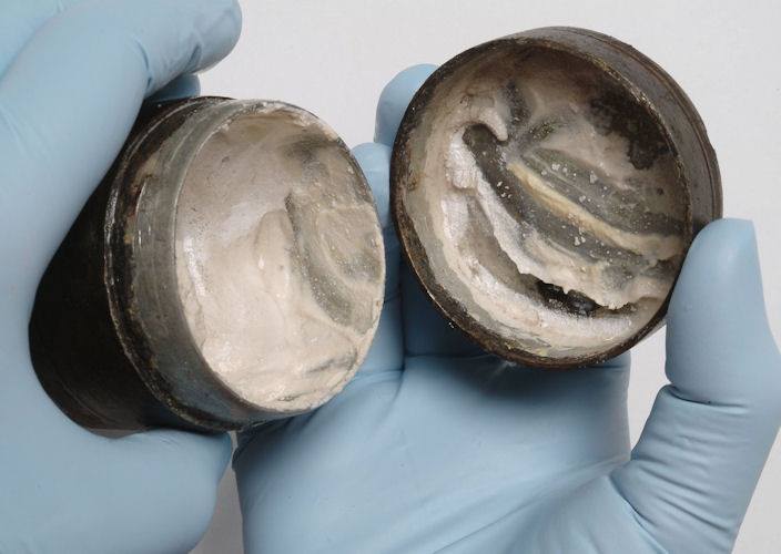 2000 year-old Roman face cream/lotion. Dating back to II AD.