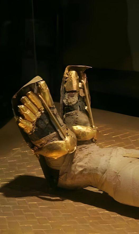 Golden Sandals of Tutankhamun