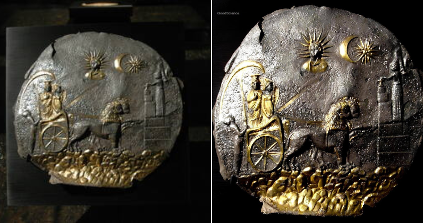 Mind-blowing artifact from the 2nd century BC, discovered in Ai-Khanoum, northern Afghanistan.